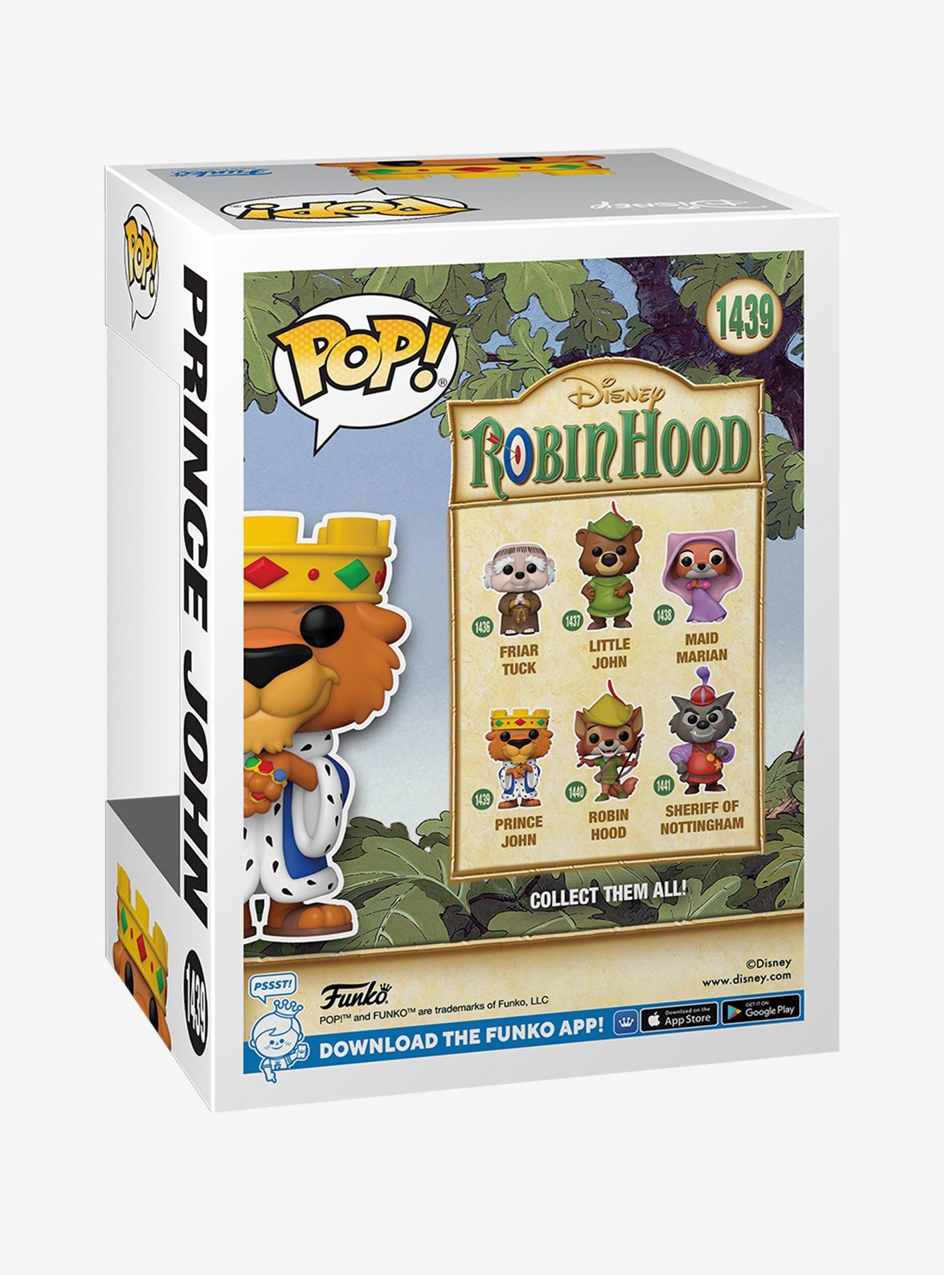 Funko Pop! Disney Robin Hood Prince John Vinyl Figure, , alternate