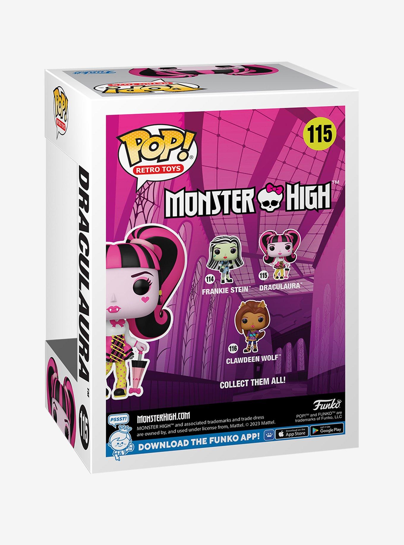 Funko Pop! Retro Toys Monster High Draculaura Vinyl Figure, , alternate