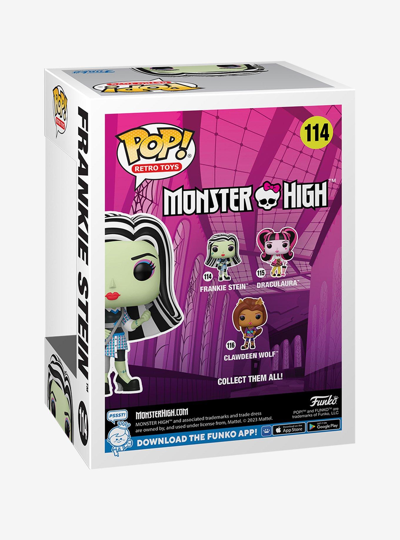Funko Pop! Retro Toys Monster High Frankie Stein Vinyl Figure, , alternate