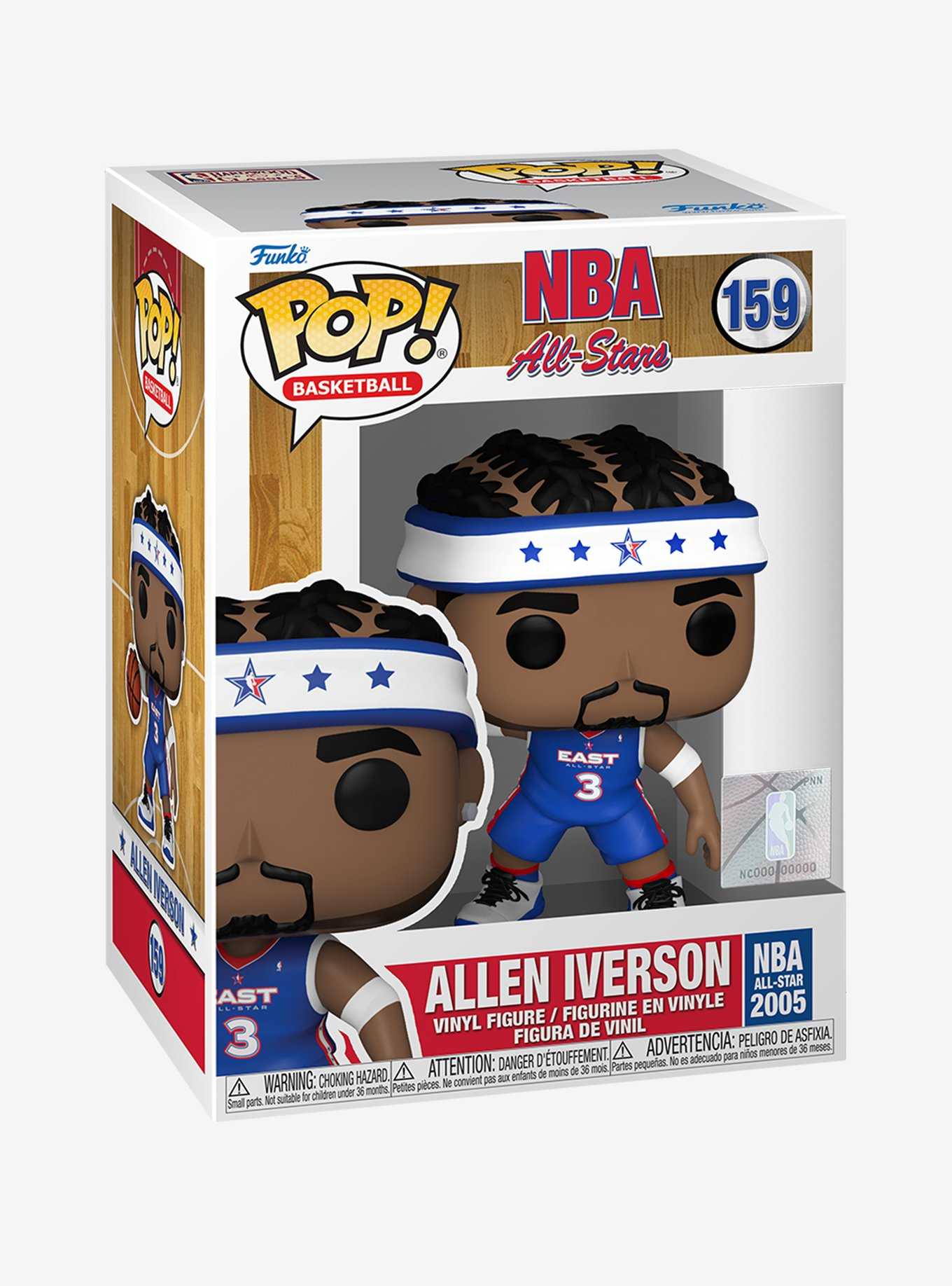 Funko Pop! Basketball NBA All-Stars Allen Iverson Vinyl Figure, , hi-res