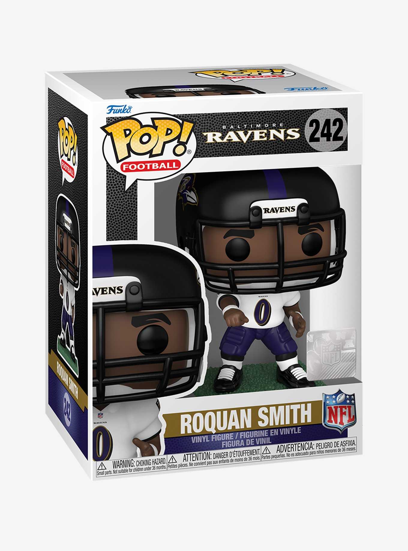 Funko Pop! Football NFL Baltimore Ravens Roquan Smith Vinyl Figure, , hi-res