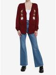 Her Universe Disney Beauty And The Beast Enchanted Objects Girls Cardigan, MULTI, alternate