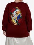 Her Universe Disney Beauty And The Beast Enchanted Objects Girls Cardigan Plus Size, MULTI, alternate