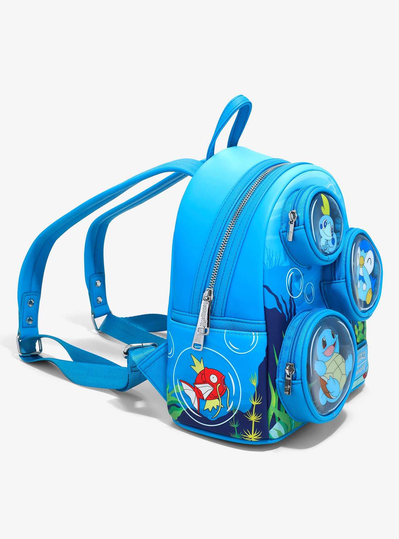 Loungefly Pokémon Squirtle Water Type Bubbles Mini Backpack - BoxLunch Exclusive, , hi-res