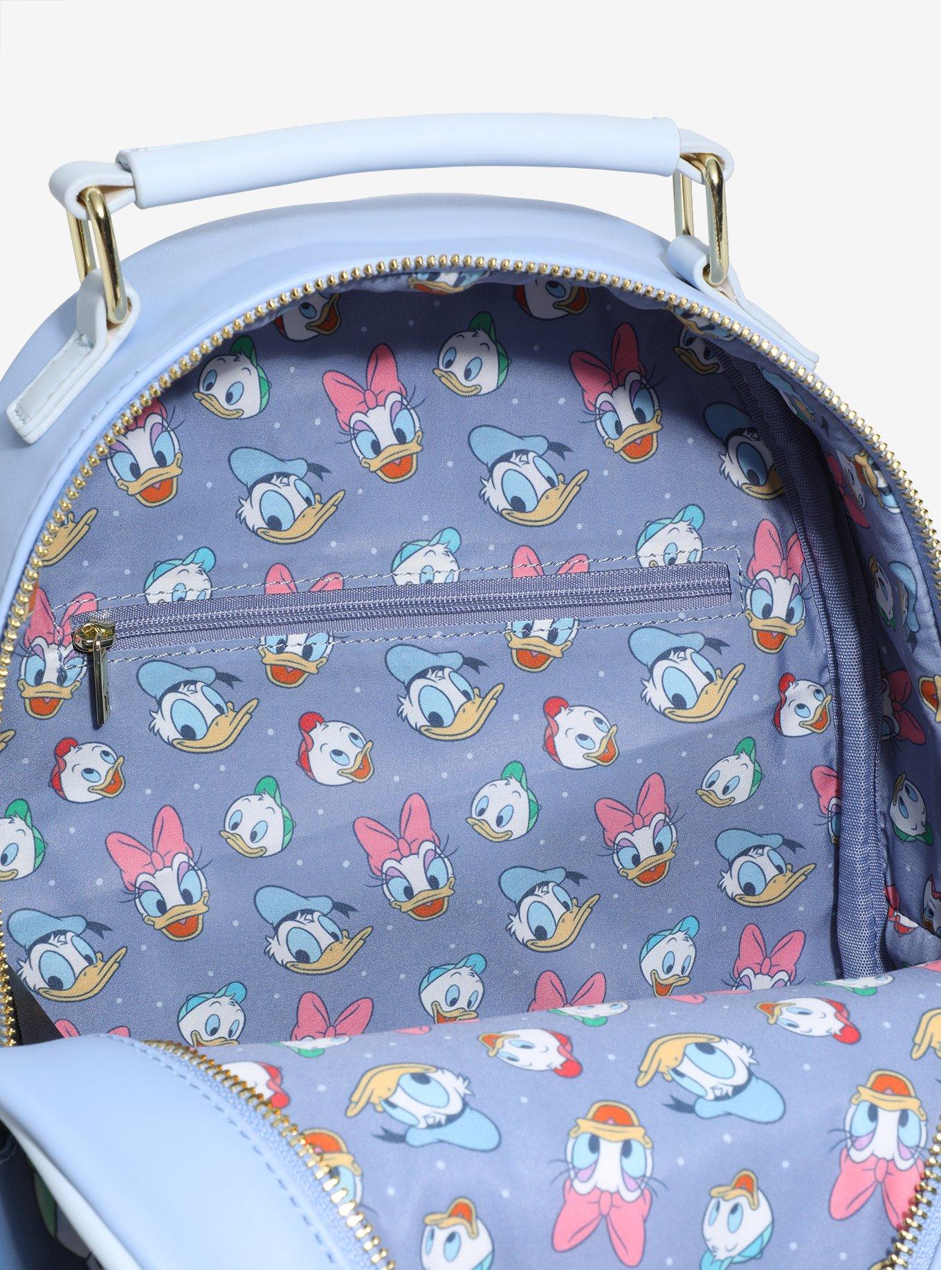Loungefly Disney Donald Duck Group Campfire Mini Backpack - BoxLunch Exclusive, , alternate