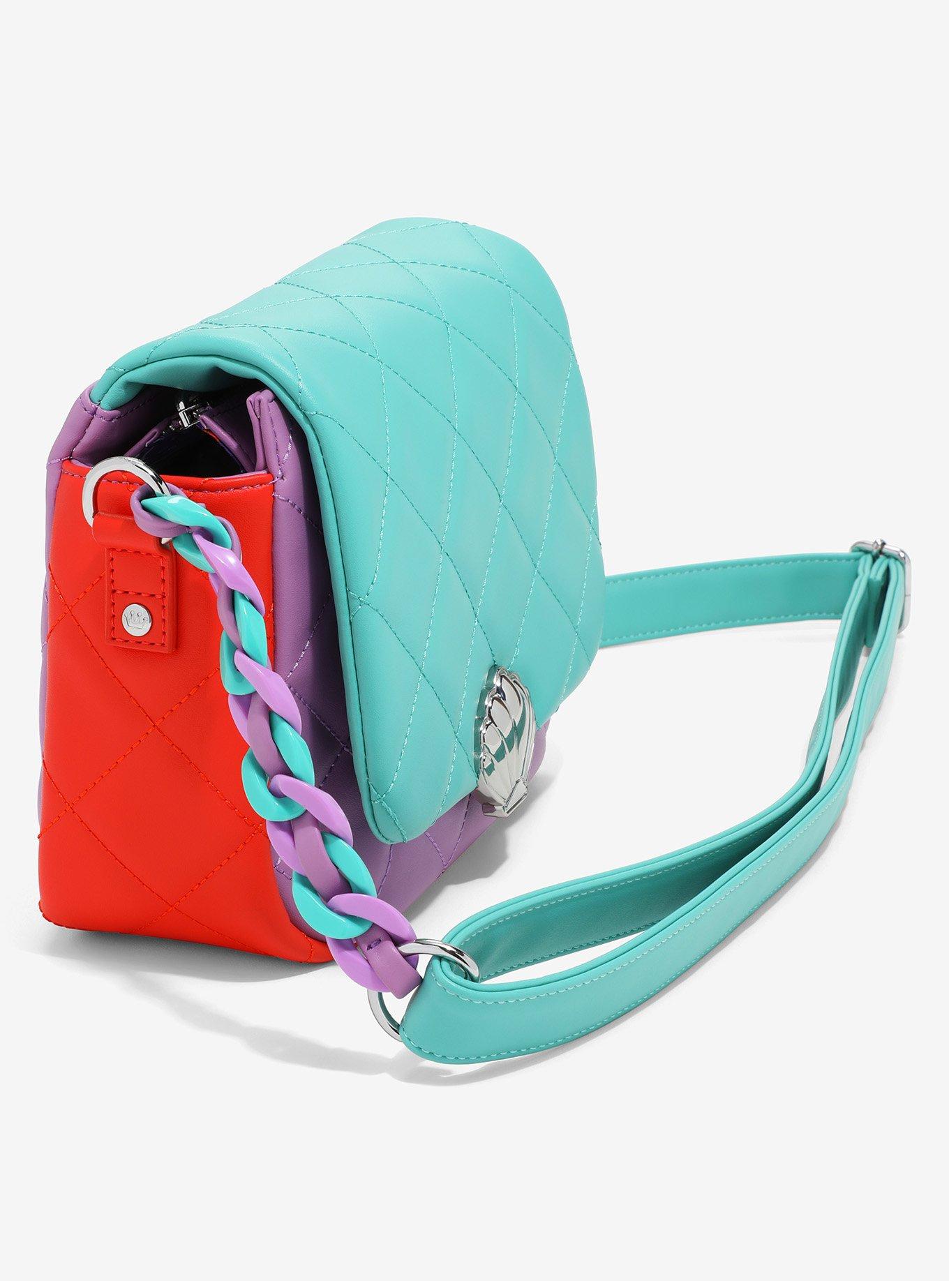 Loungefly Disney The Little Mermaid Ariel Color Block Handbag &mdash; BoxLunch Exclusive, , alternate