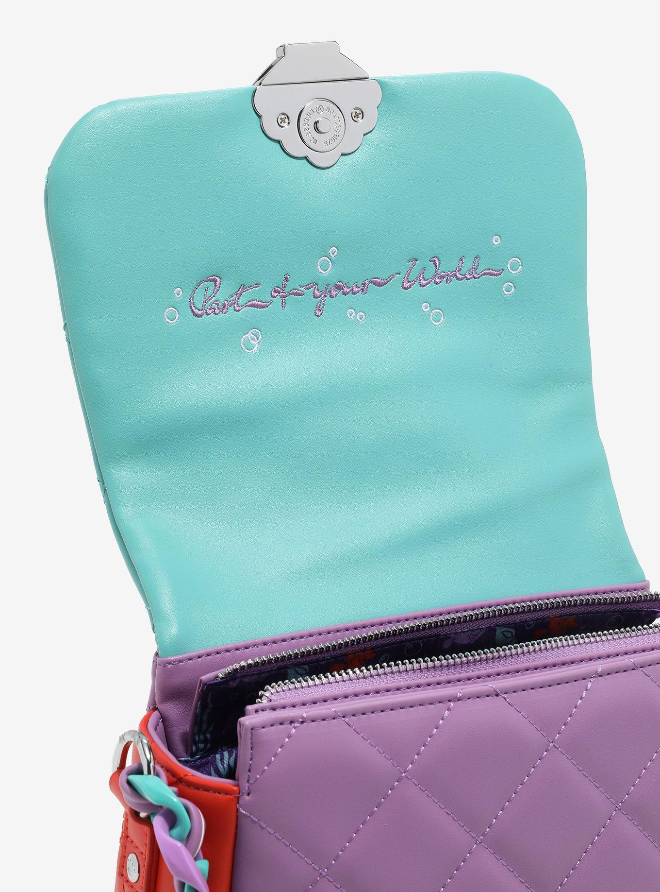 Loungefly Disney The Little Mermaid Ariel Color Block Handbag &mdash; BoxLunch Exclusive, , alternate