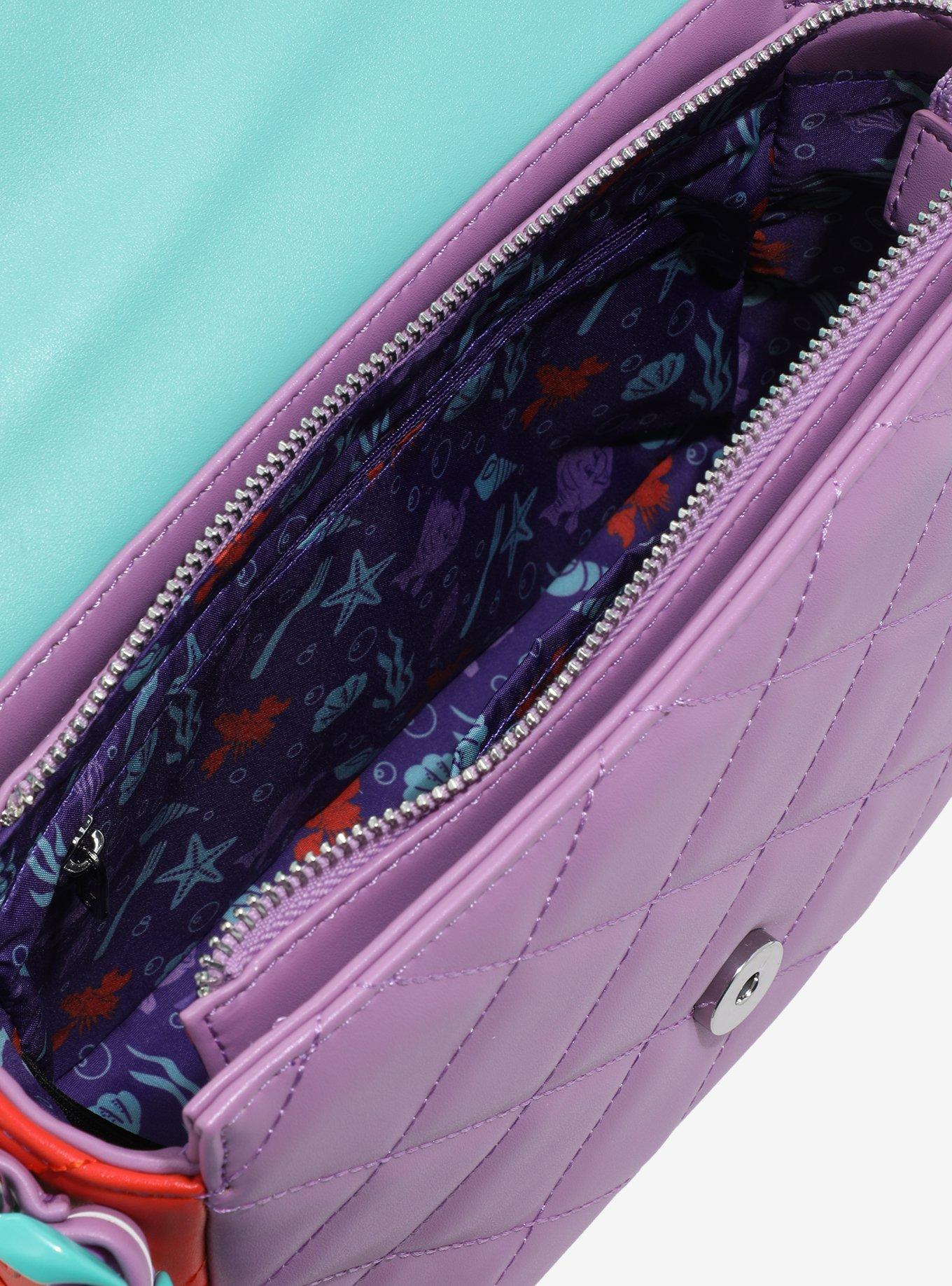 Loungefly Disney The Little Mermaid Ariel Color Block Handbag &mdash; BoxLunch Exclusive, , alternate