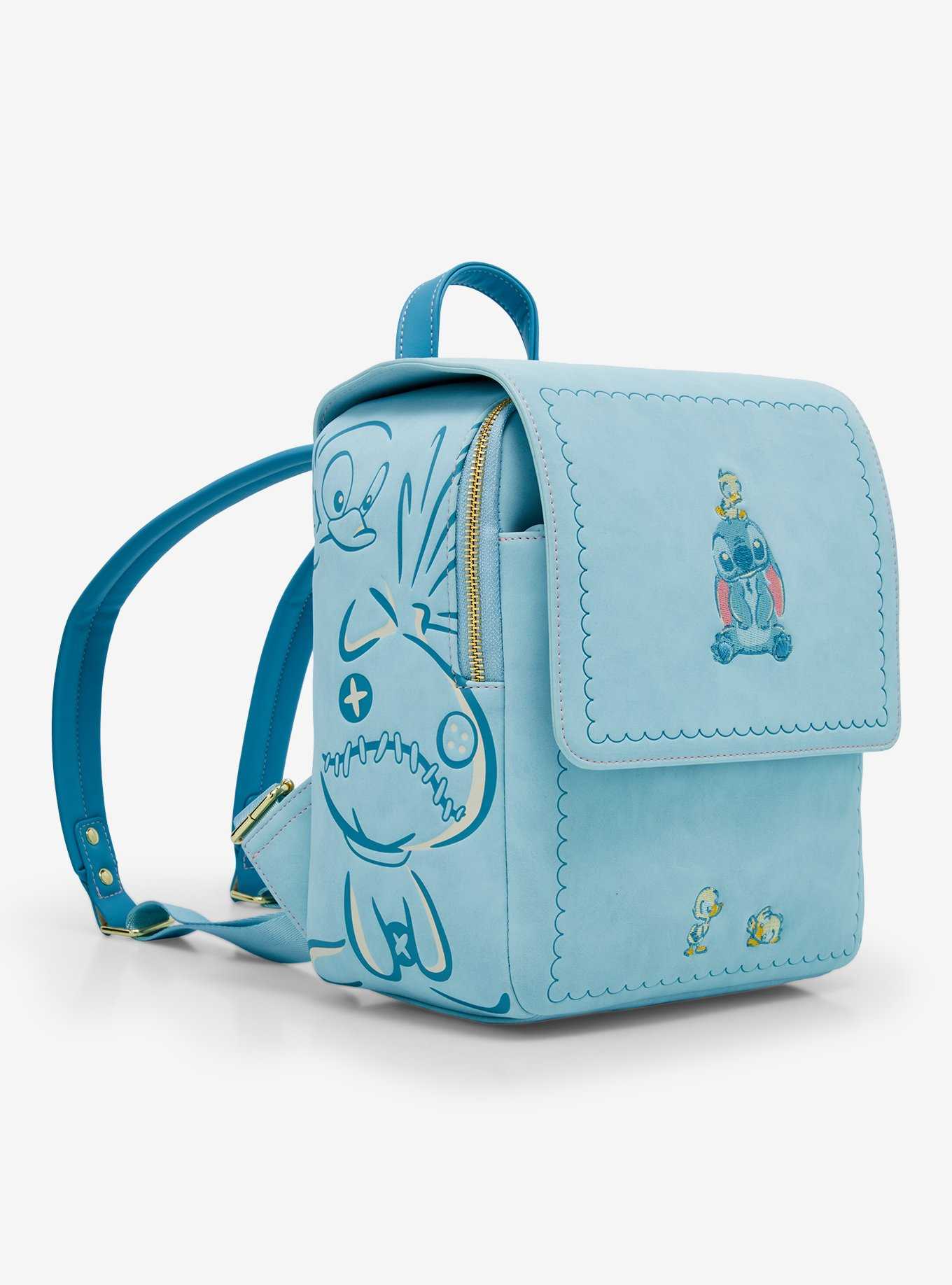 Loungefly Disney Lilo & Stitch Ducklings Buckle Mini Backpack – BoxLunch Exclusive, , hi-res