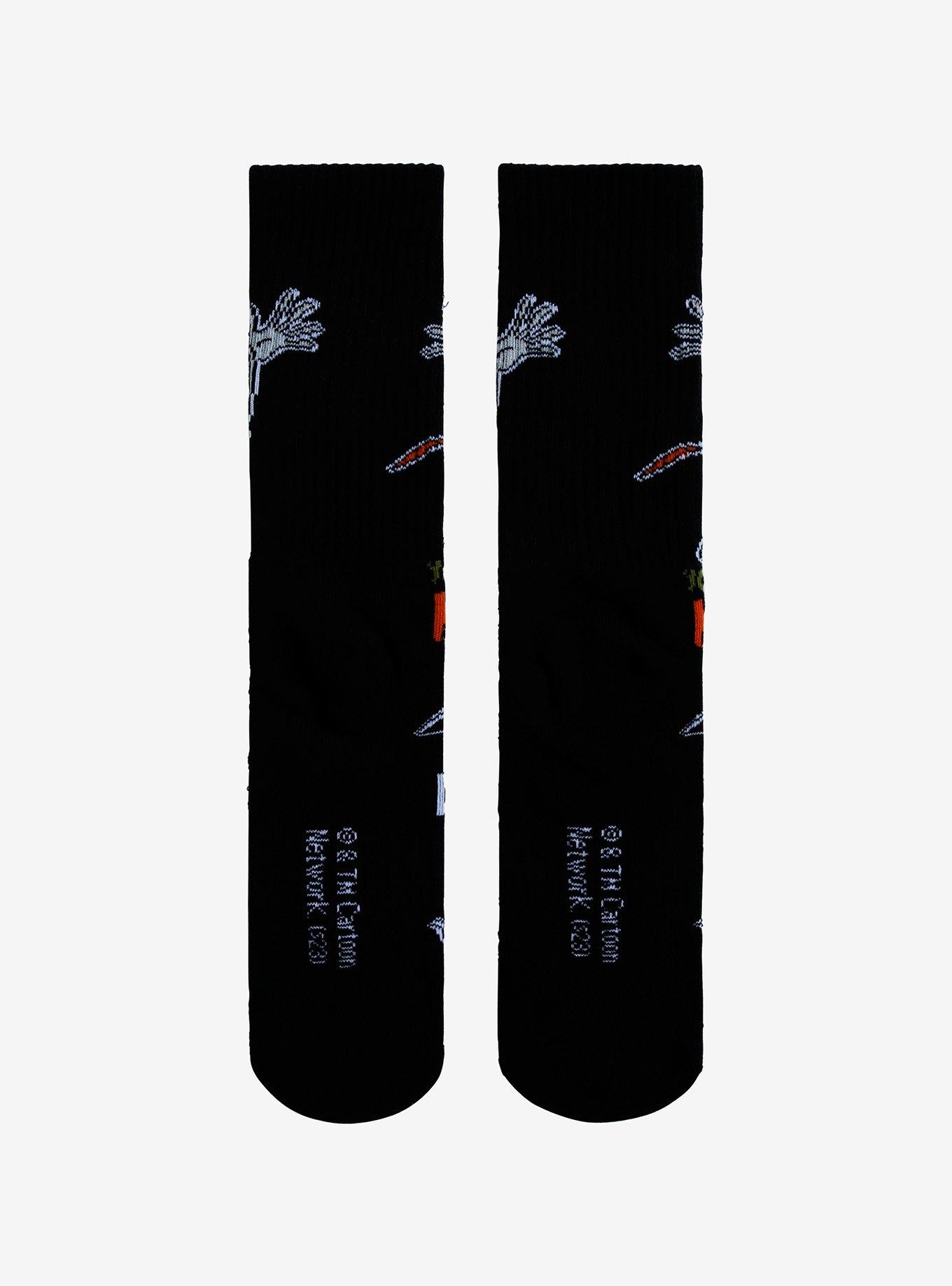 Courage The Cowardly Dog Eustace Bagge Crew Socks, , alternate
