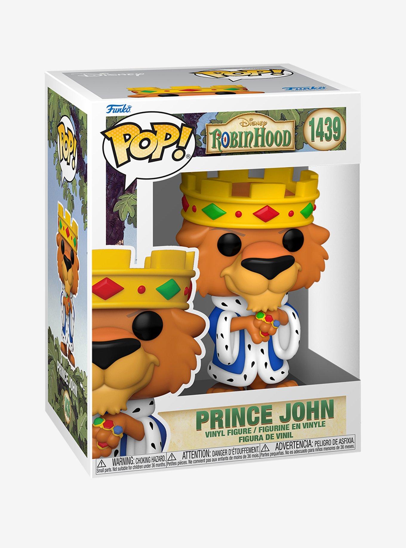 Funko Disney Robin Hood Pop! Prince John Vinyl Figure, , alternate