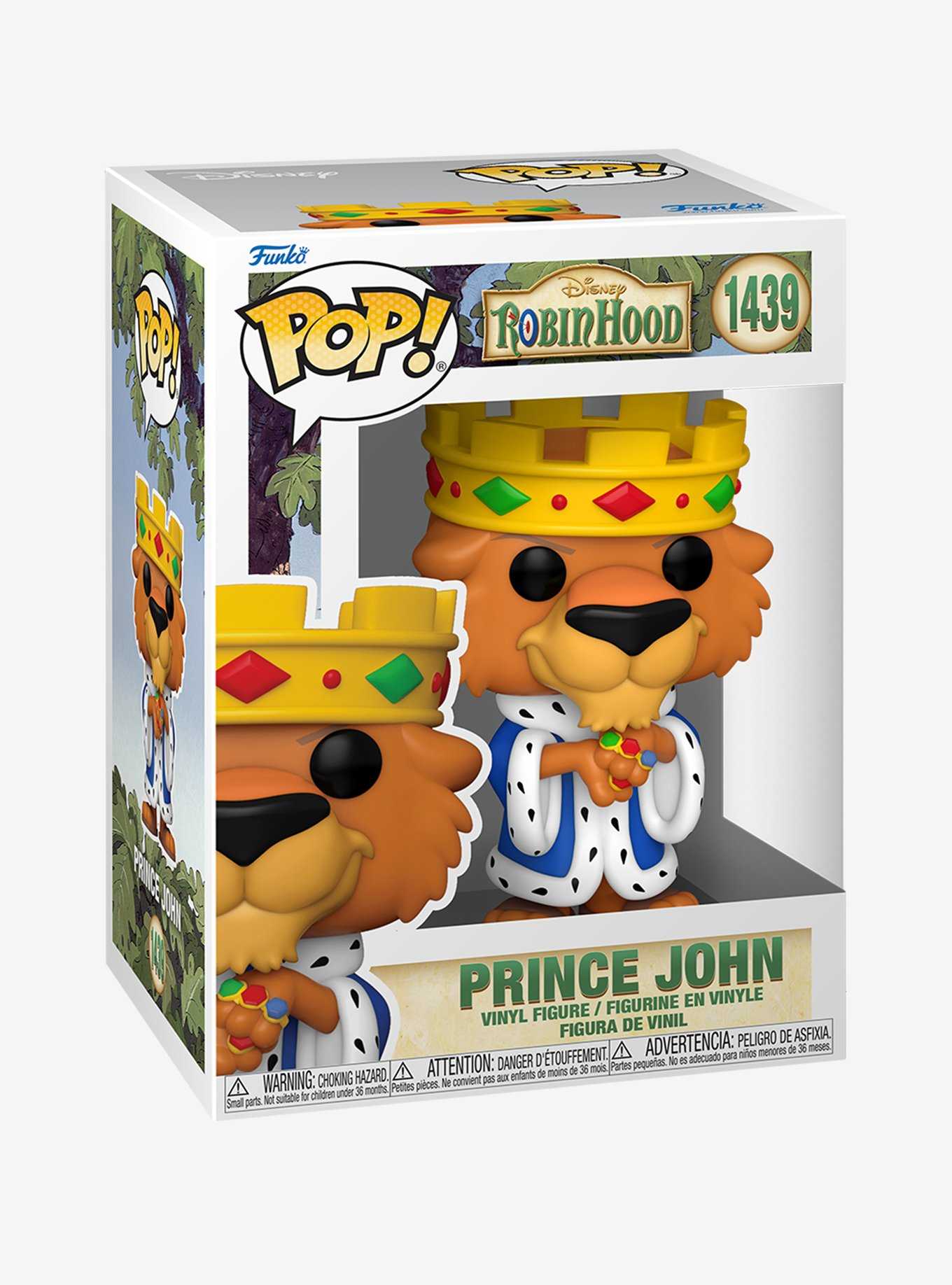 Funko Disney Robin Hood Pop! Prince John Vinyl Figure, , hi-res