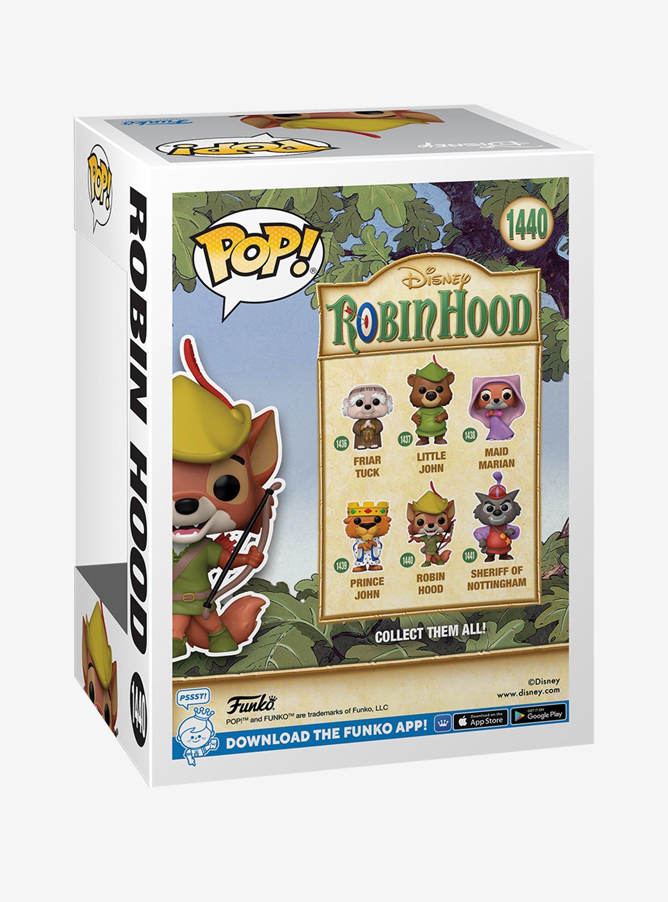 Funko Disney Robin Hood Pop! Robin Hood Vinyl Figure, , alternate