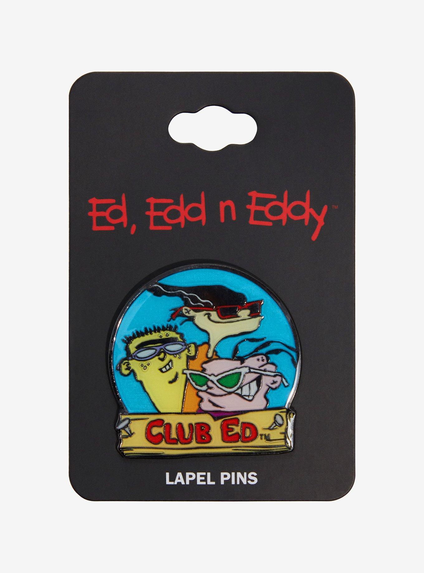 Ed, Edd n Eddy Club Ed Group Portrait Enamel Pin - BoxLunch Exclusive, , alternate