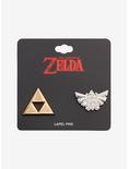 Nintendo The Legend of Zelda Triforce & Royal Crest Enamel Pin Set - BoxLunch Exclusive, , alternate