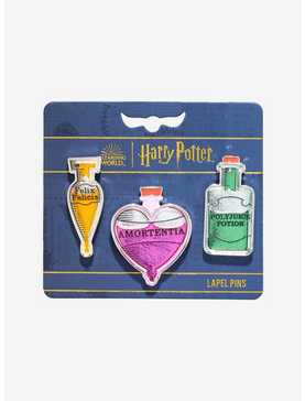 Harry Potter Potions Liquid Filled Enamel Pin Set - BoxLunch Exclusive, , hi-res
