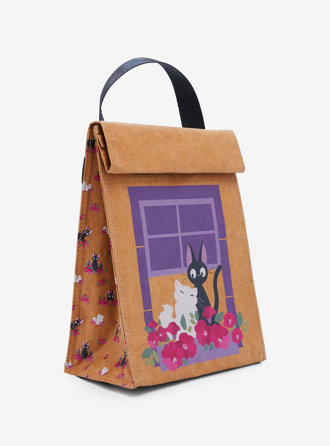 Studio Ghibli Kiki's Delivery Service Jiji and Lily Lunch Bag, , alternate