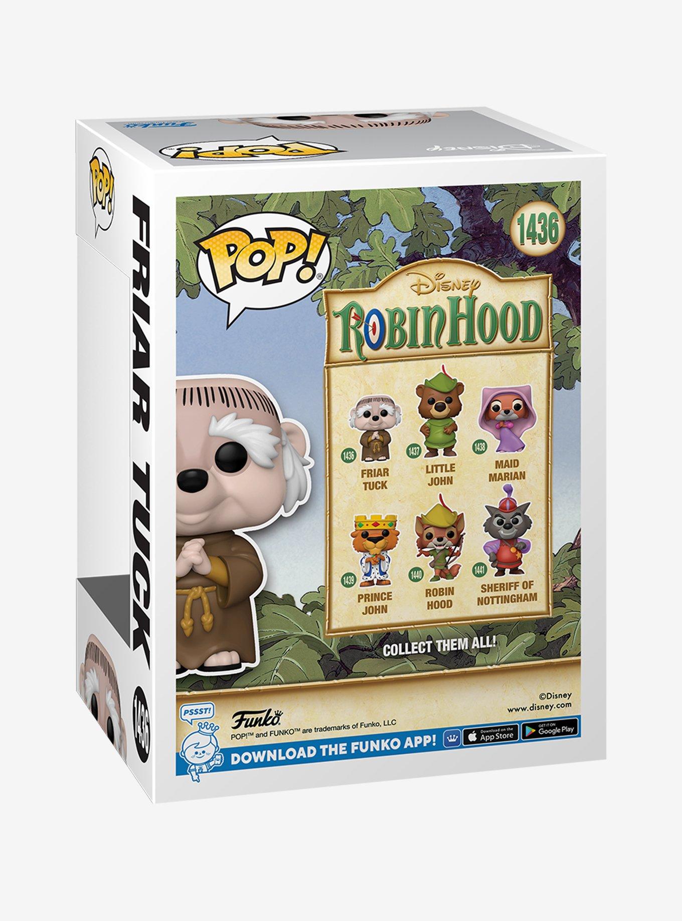 Funko Pop! Disney Robin Hood Friar Tuck Vinyl Figure, , alternate
