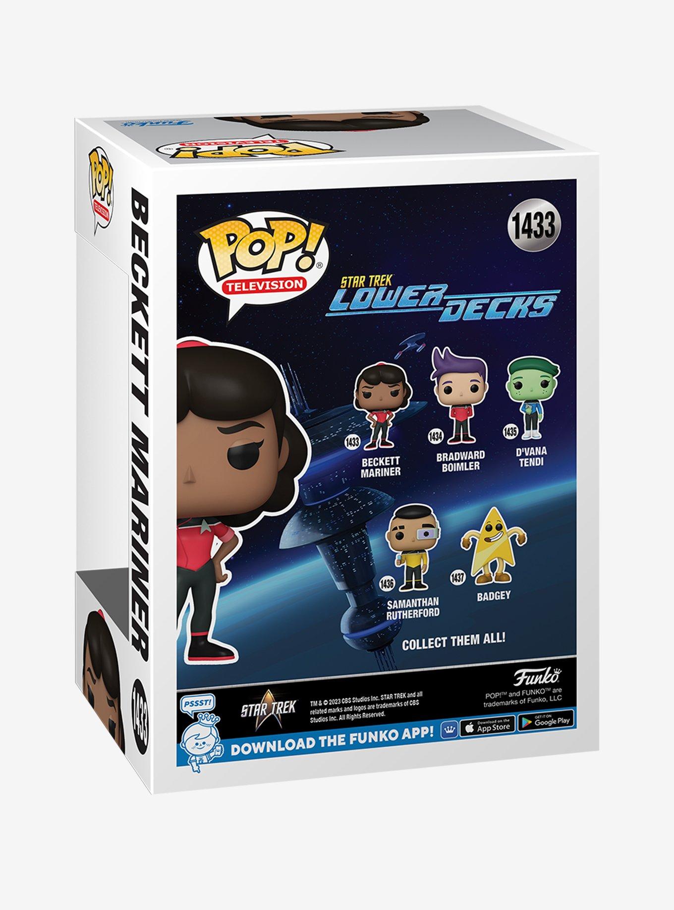 Funko Pop! Television Star Trek: Lower Decks Beckett Mariner Vinyl Figure, , alternate