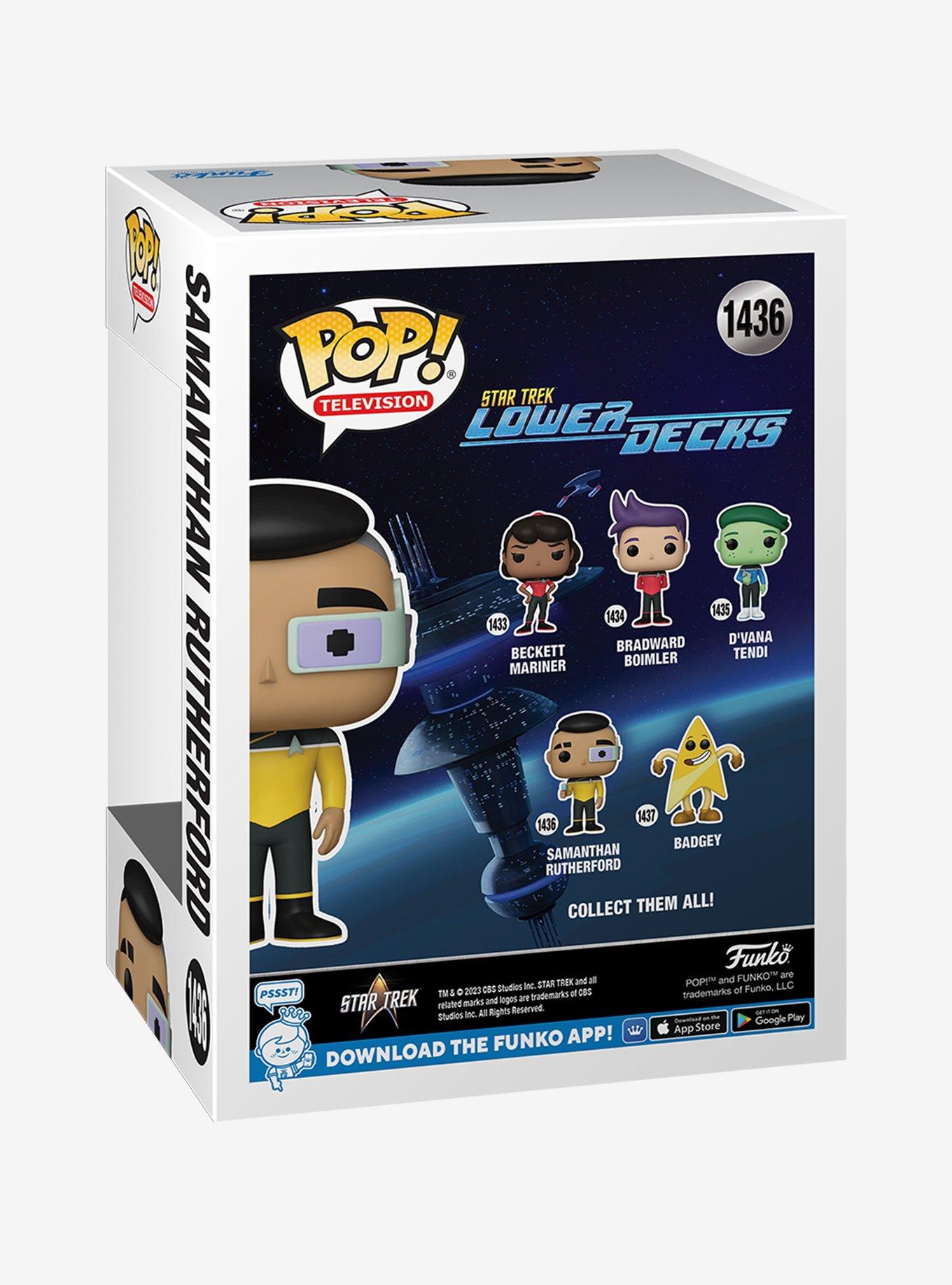 Funko Pop! Television Star Trek: Lower Decks Samanthan Rutherford Vinyl Figure, , alternate