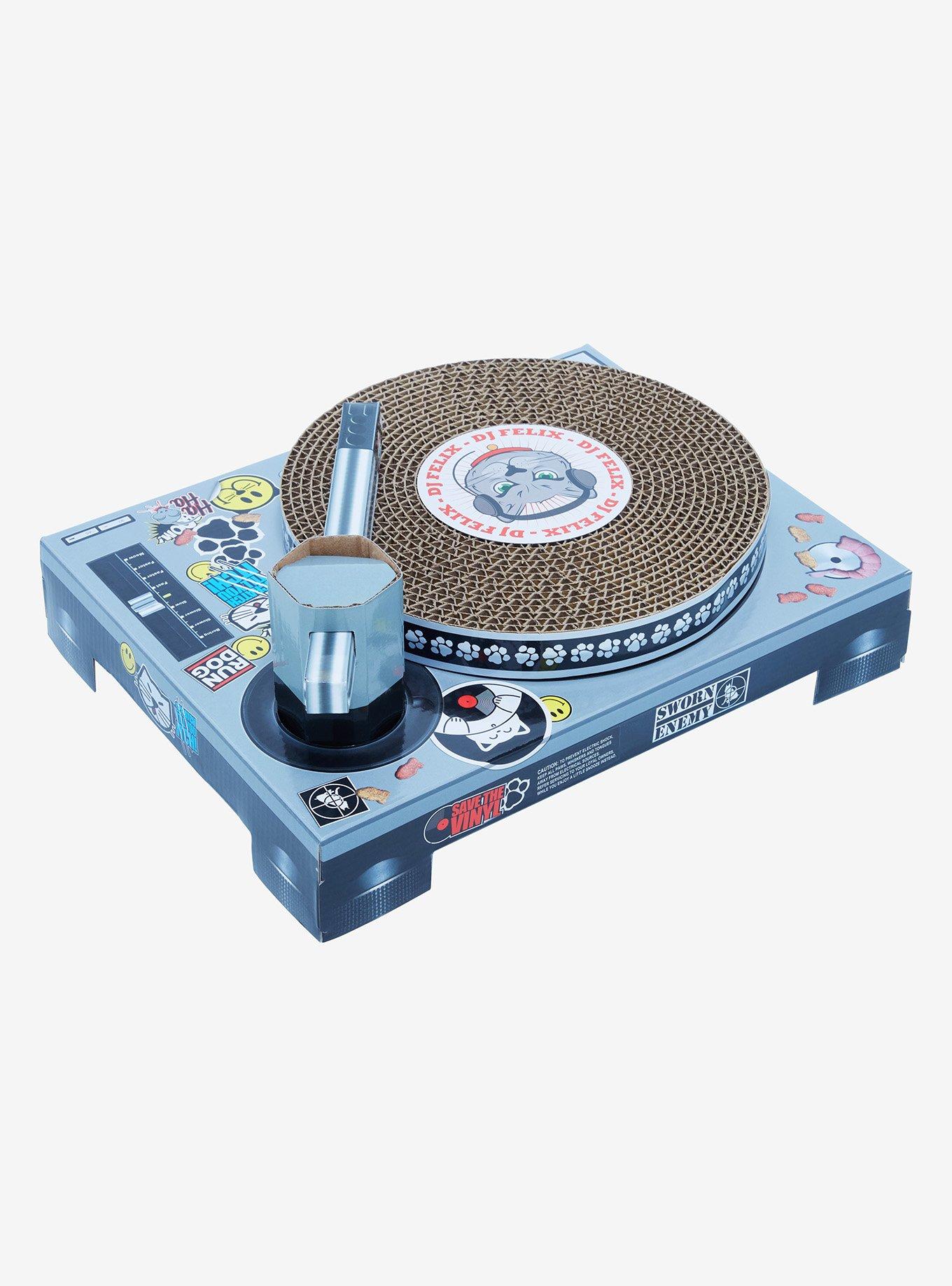 Cat Playhouse Cardboard Turntable Cat Scratching Pad, , alternate