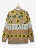Disney Pocahontas Sunflower Patterned Plus Size Cardigan, MULTI, alternate