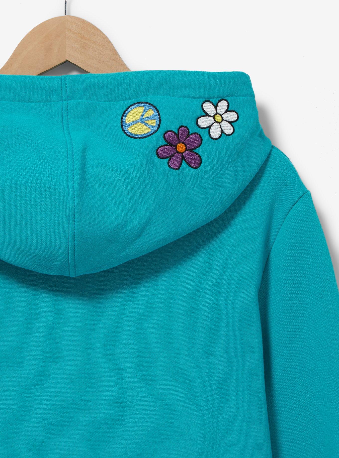 Scooby-Doo! Floral Characters Hoodie, BLUE, alternate