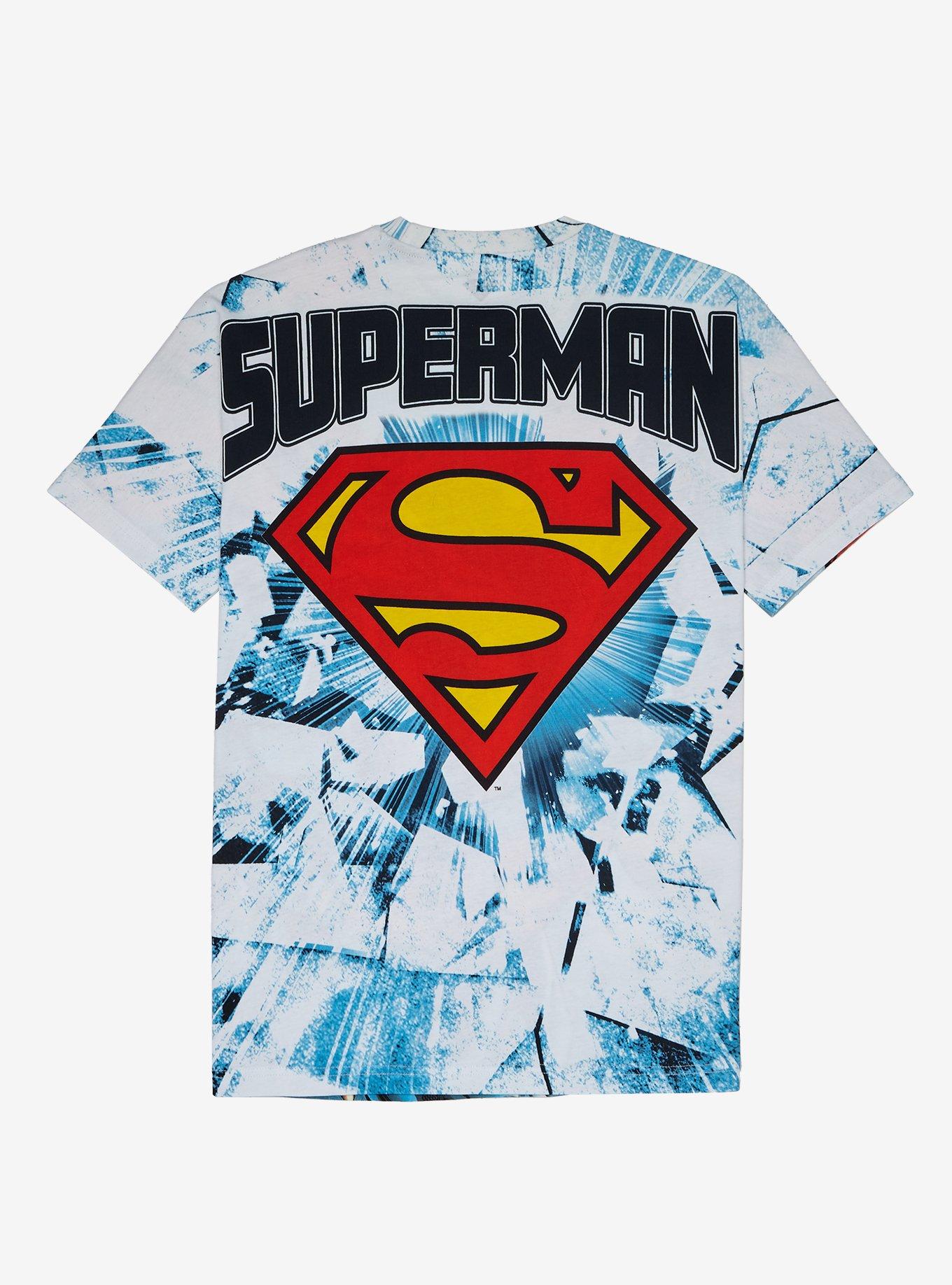 DC Comics Superman Bullets T-Shirt, BLACK, alternate