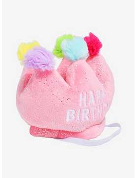 Fringe Happy Birthday Crown Pet Toy, , hi-res