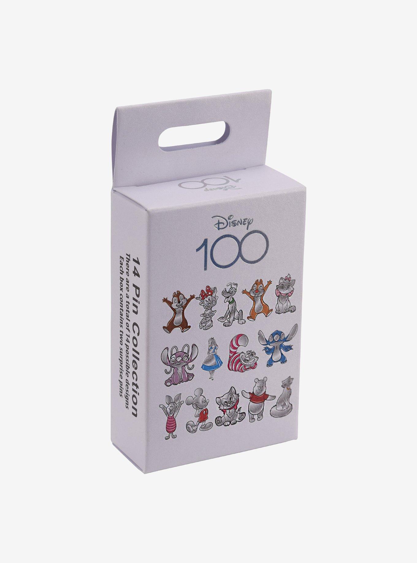 Disney100 Characters 2 Pack Blind Box Mini Pins - BoxLunch Exclusive, , hi-res