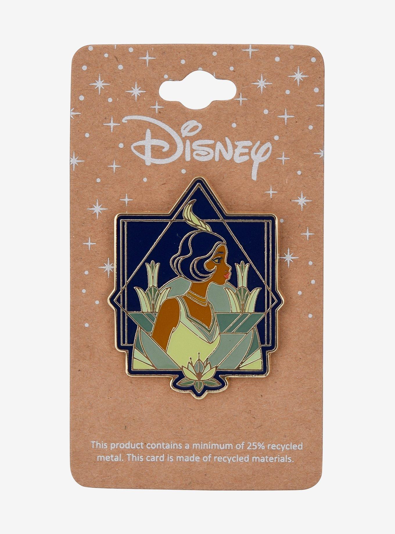 Disney The Princess and the Frog Tiana Portrait Enamel Pin - BoxLunch Exclusive, , alternate