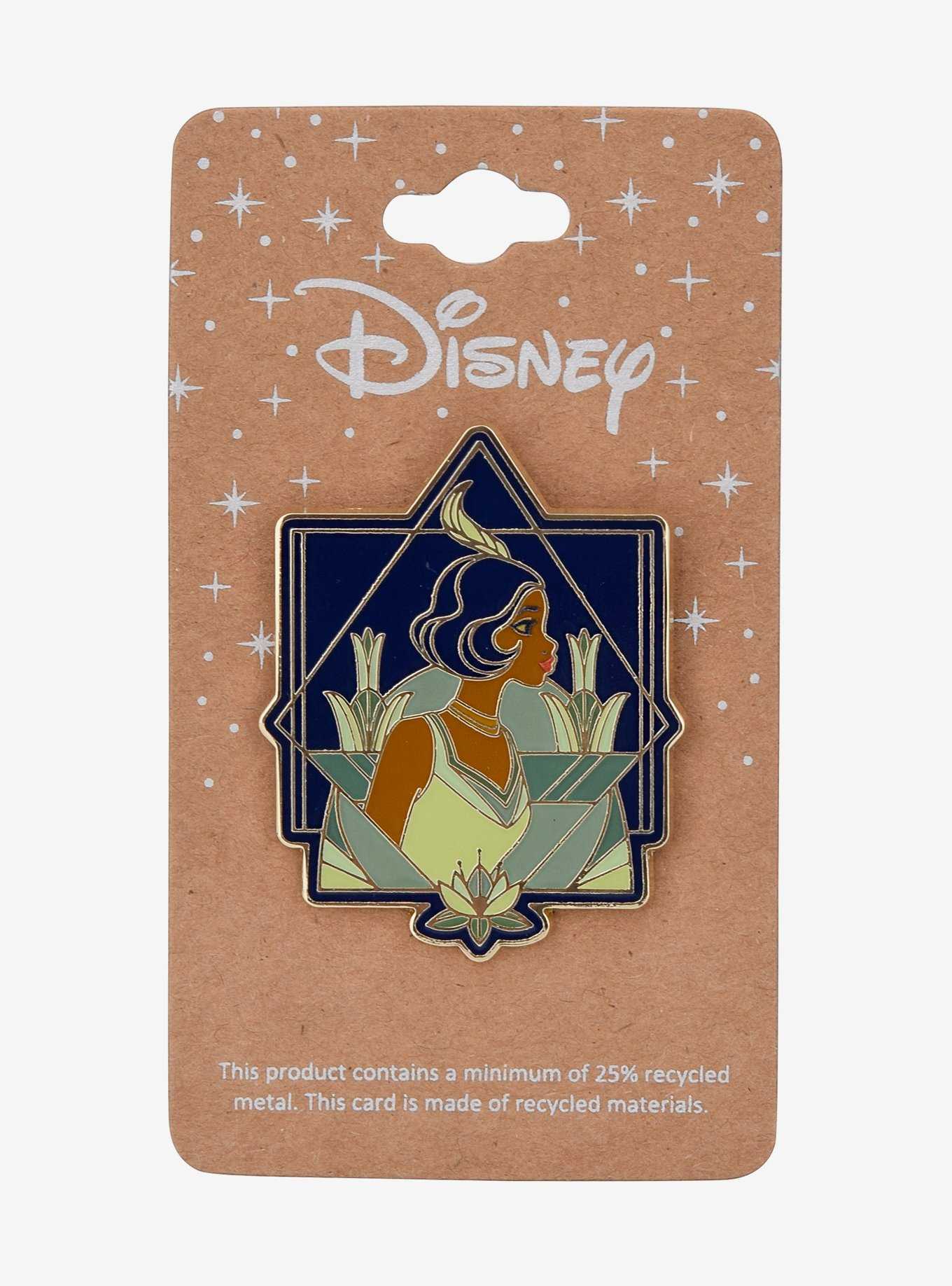 Disney The Princess and the Frog Tiana Portrait Enamel Pin - BoxLunch Exclusive, , hi-res