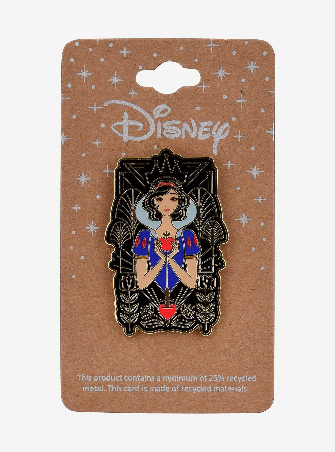 Disney Snow White and the Seven Dwarfs Snow White Portrait Enamel Pin - BoxLunch Exclusive, , hi-res