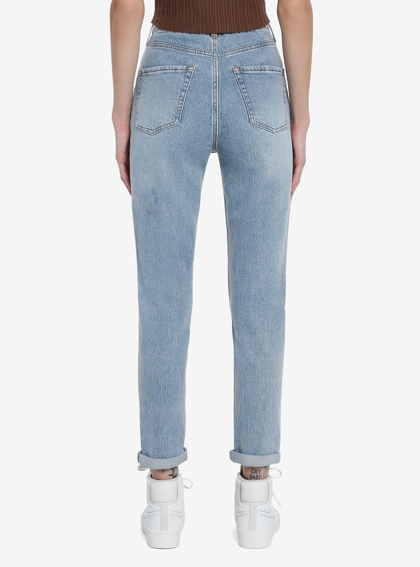 Her Universe Disney Beauty And The Beast Character Mom Jeans, , hi-res