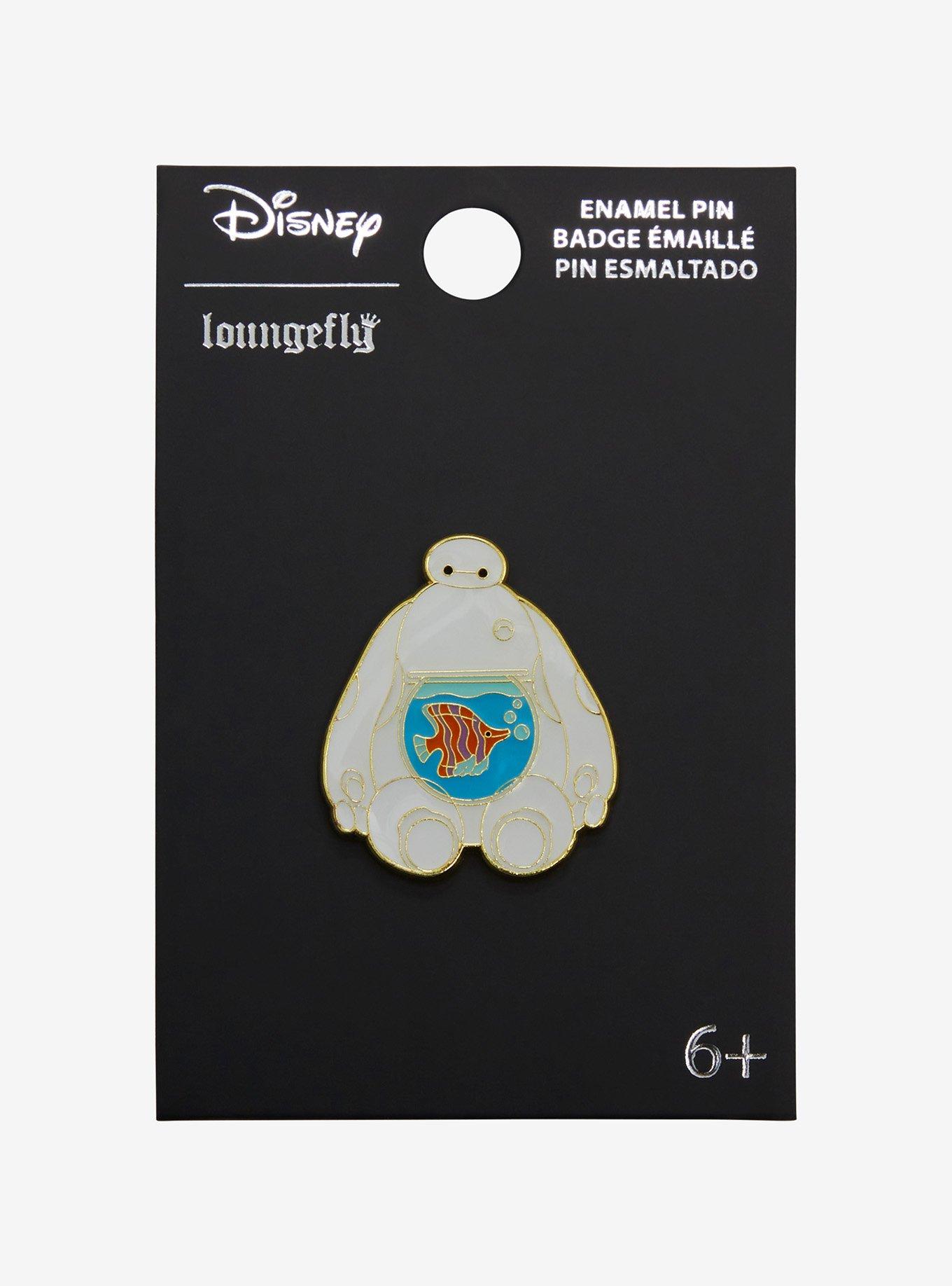 Loungefly Big Hero 6 Baymax Fishbowl Enamel Pin - BoxLunch Exclusive, , hi-res