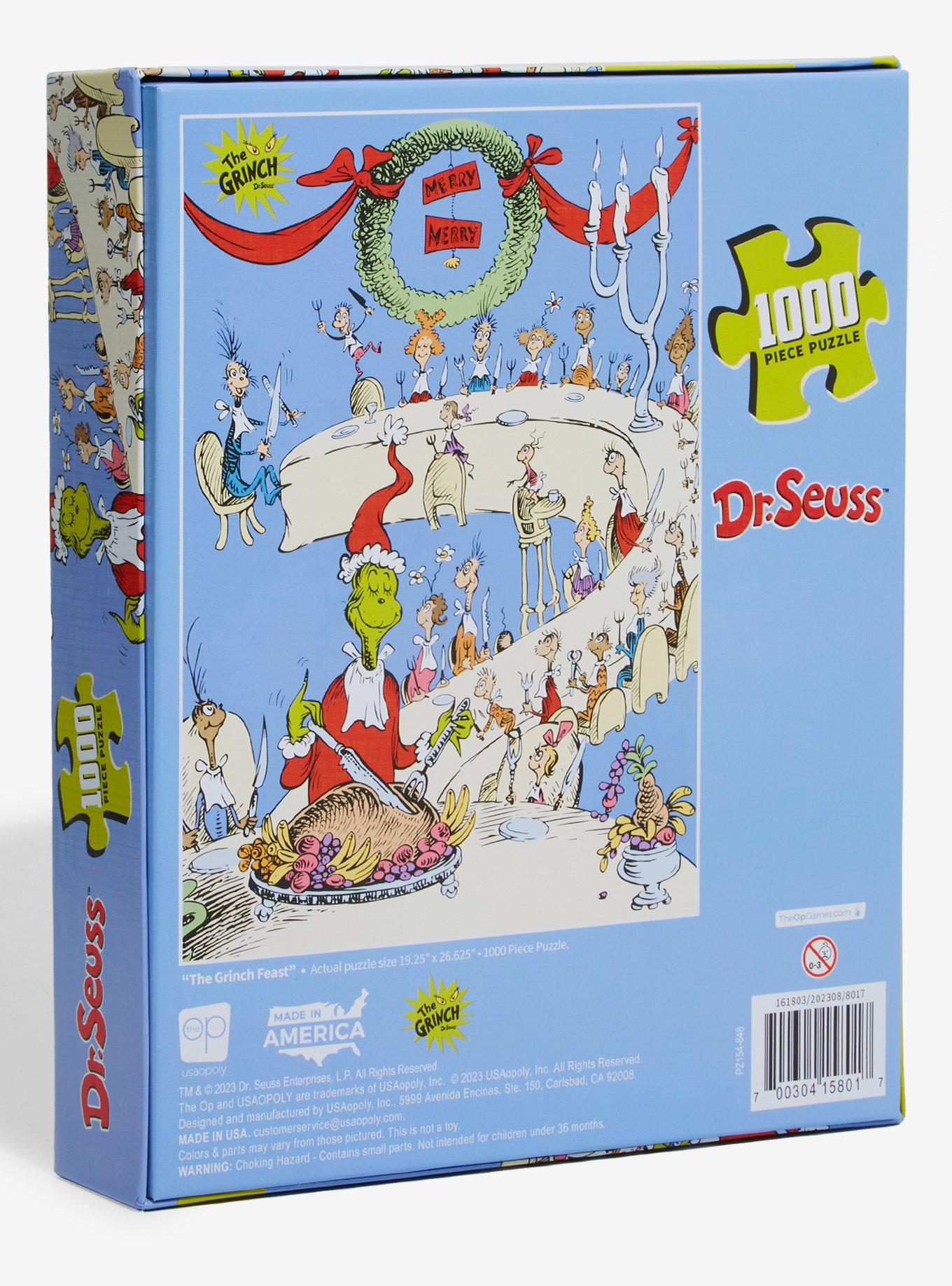 Dr. Seuss How The Grinch Stole Christmas! Feast Puzzle, , alternate