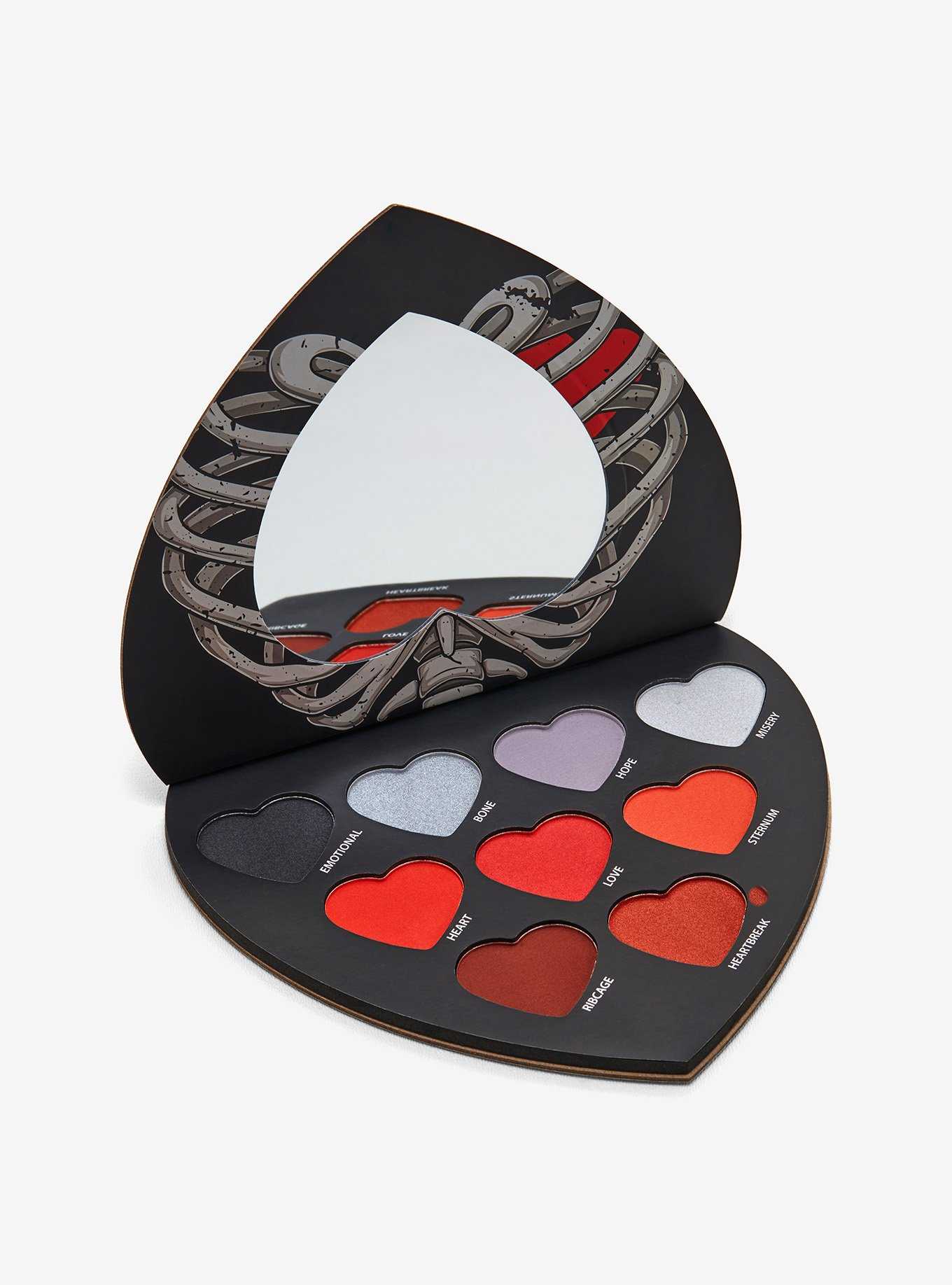 Heart Rib Cage Eyeshadow & Highlighter Palette, , hi-res