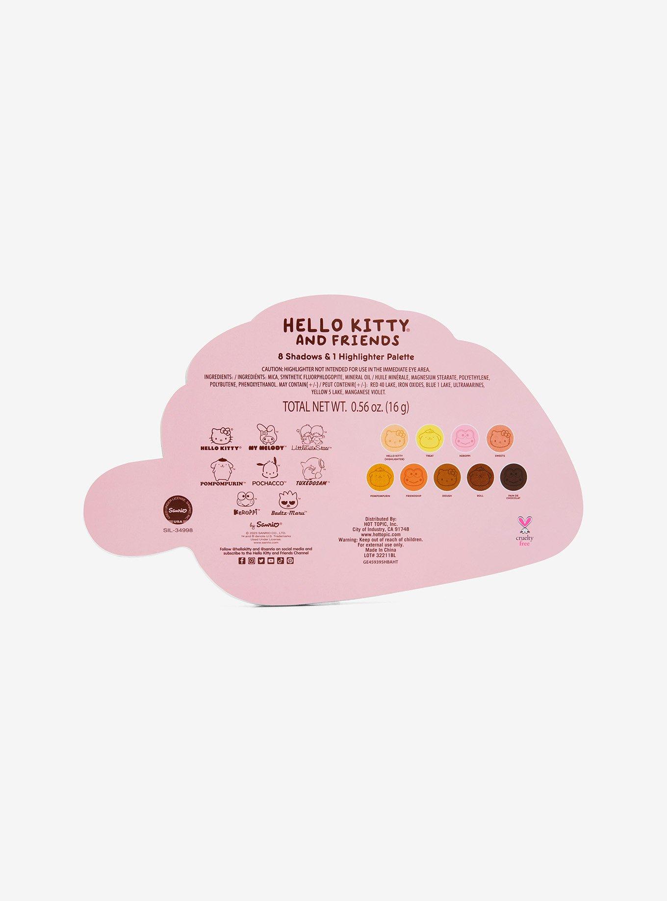 Hello Kitty And Friends Bakery Eyeshadow & Highlighter Palette, , alternate