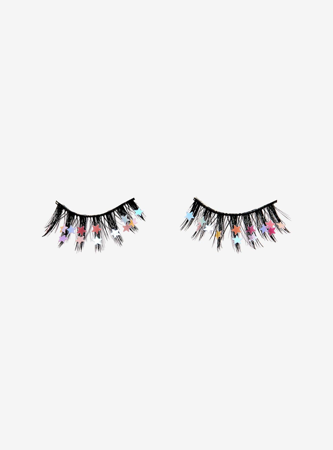 Care Bears Star Glitter Faux Eyelashes, , alternate