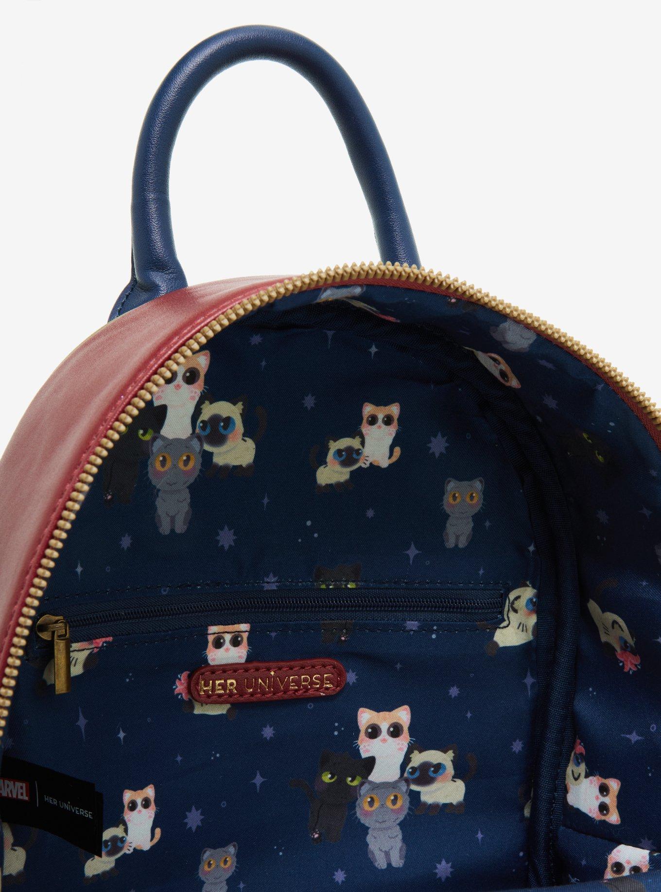Her Universe Marvel The Marvels Captain Marvel Mini Backpack, , alternate