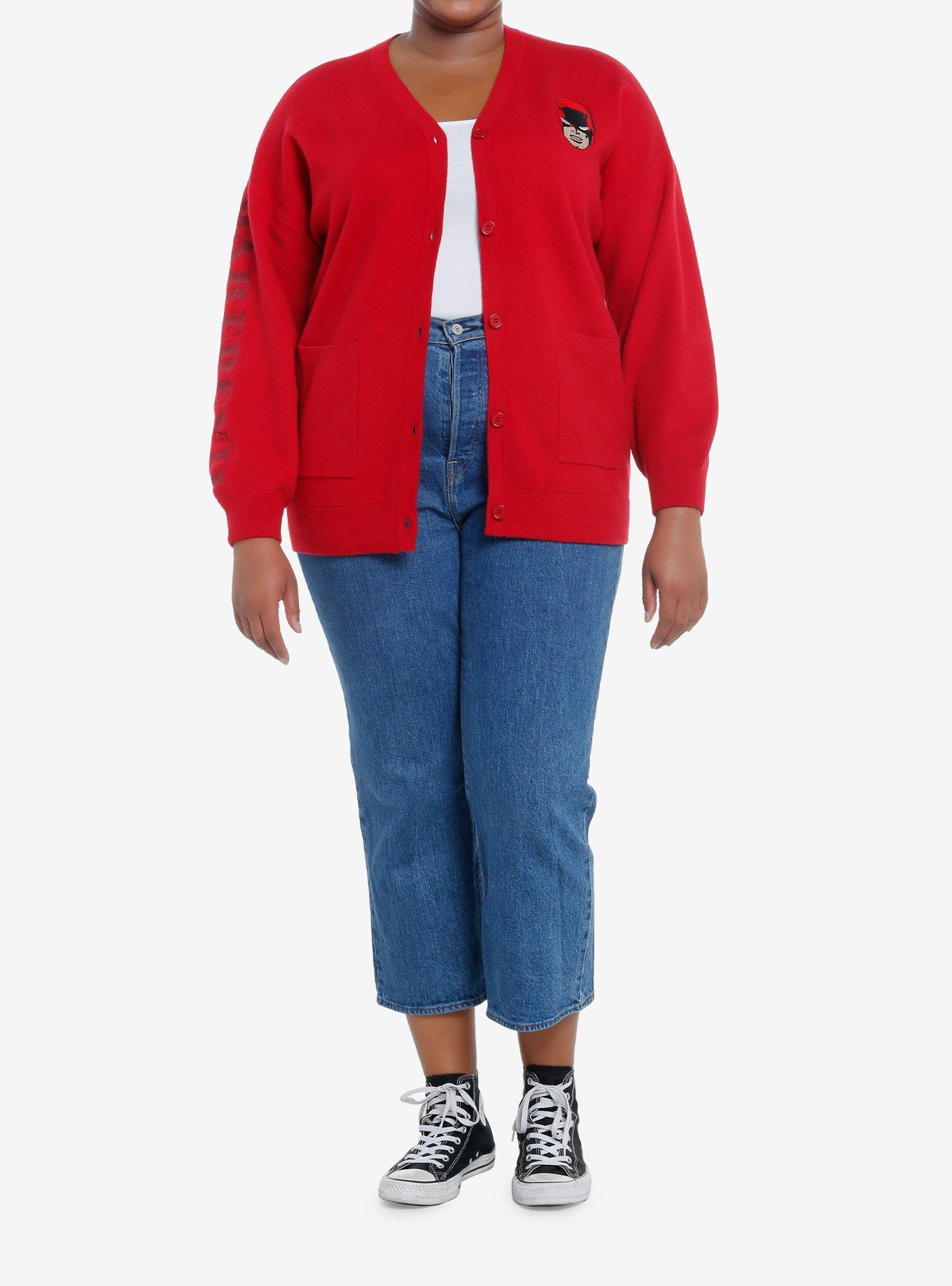 Her Universe Marvel Daredevil Cardigan Plus Size Her Universe Exclusive, , hi-res