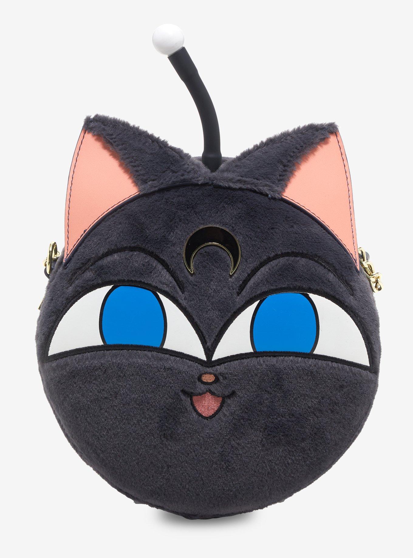 Pretty Guardian Sailor Moon Luna-P Ball Figural Crossbody Bag With Chase Variant