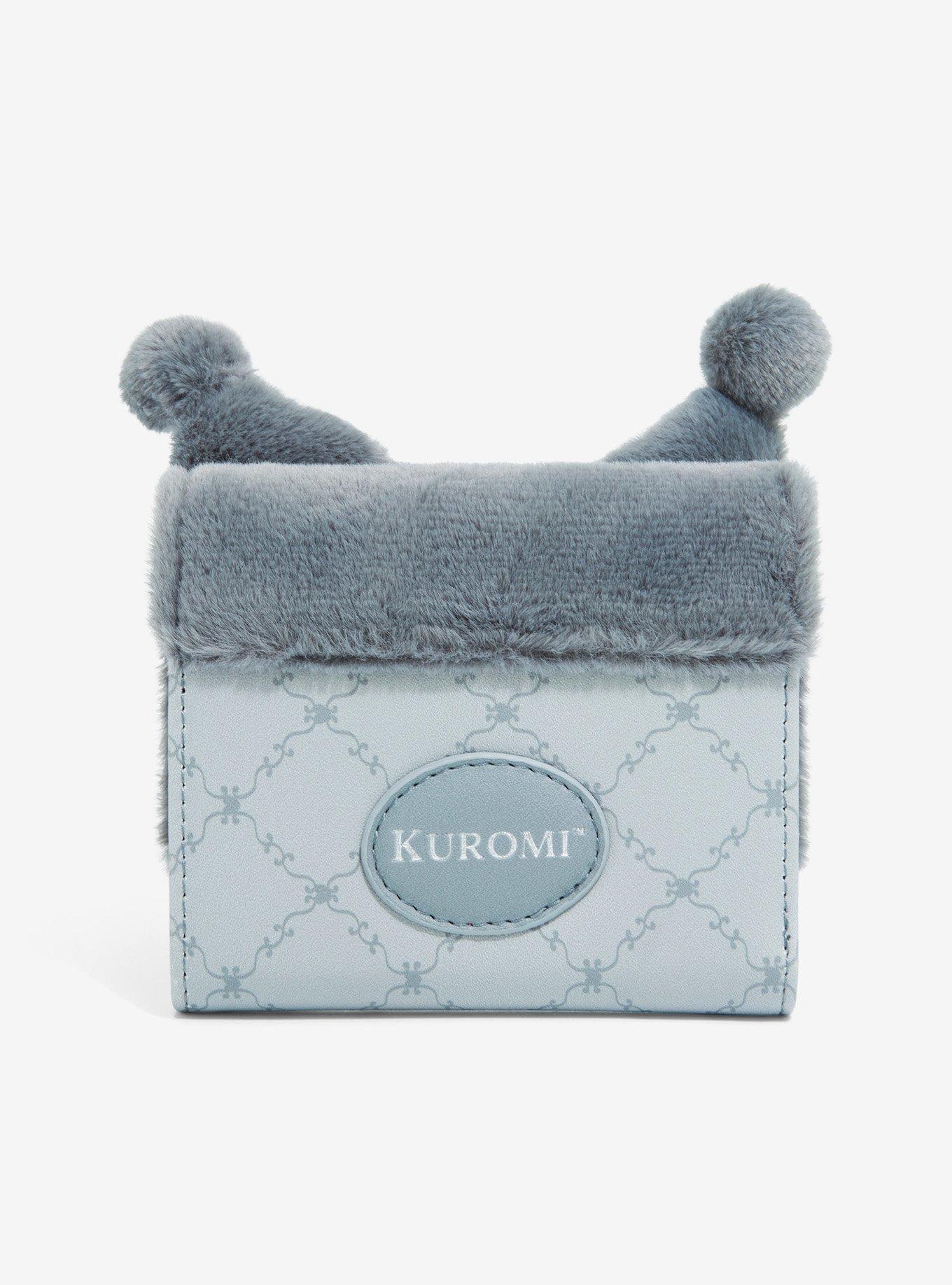 Her Universe Kuromi Lolita Fuzzy Mini Wallet, , alternate - view 2