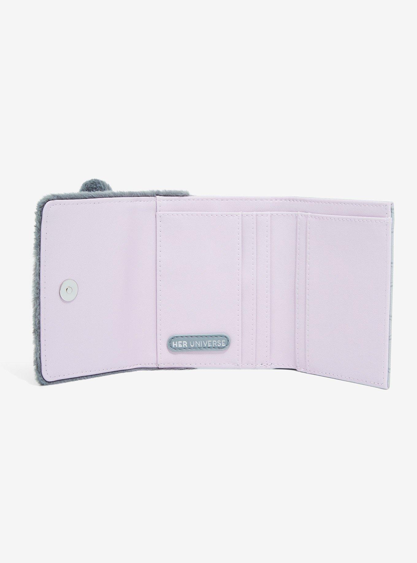 Her Universe Kuromi Lolita Fuzzy Mini Wallet, , alternate - view 3