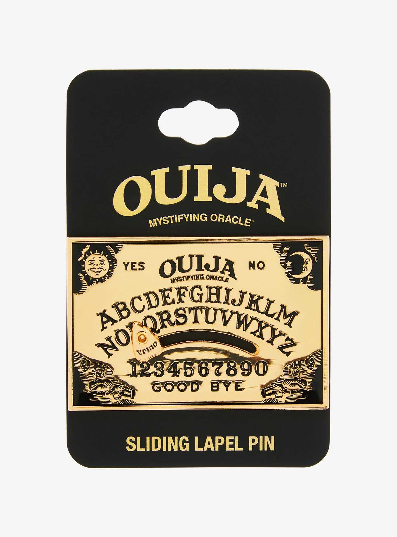 Ouija Sliding Enamel Pin, , hi-res