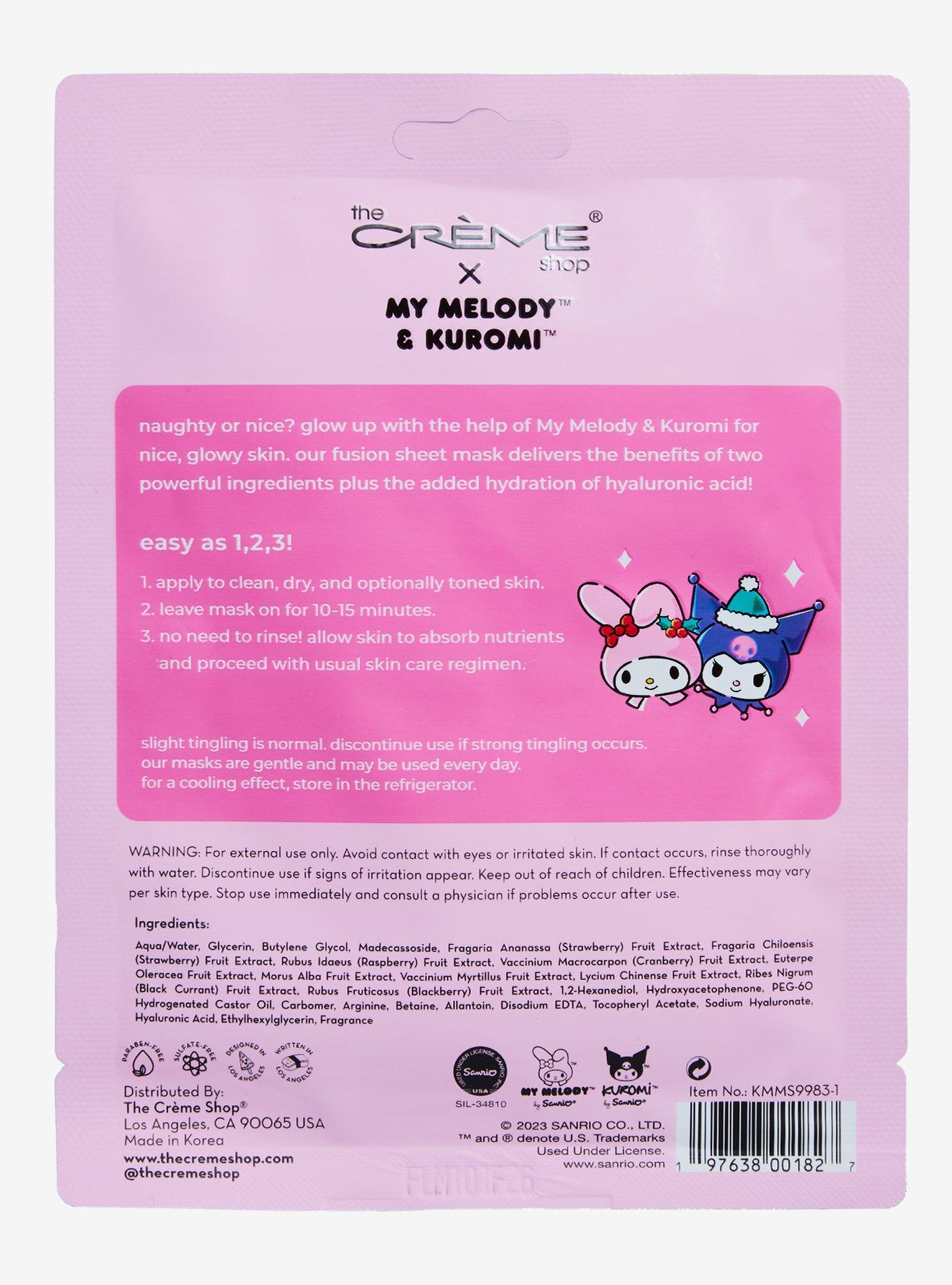 The Creme Shop My Melody & Kuromi Naughty & Nice Essence Sheet Mask Set, , alternate