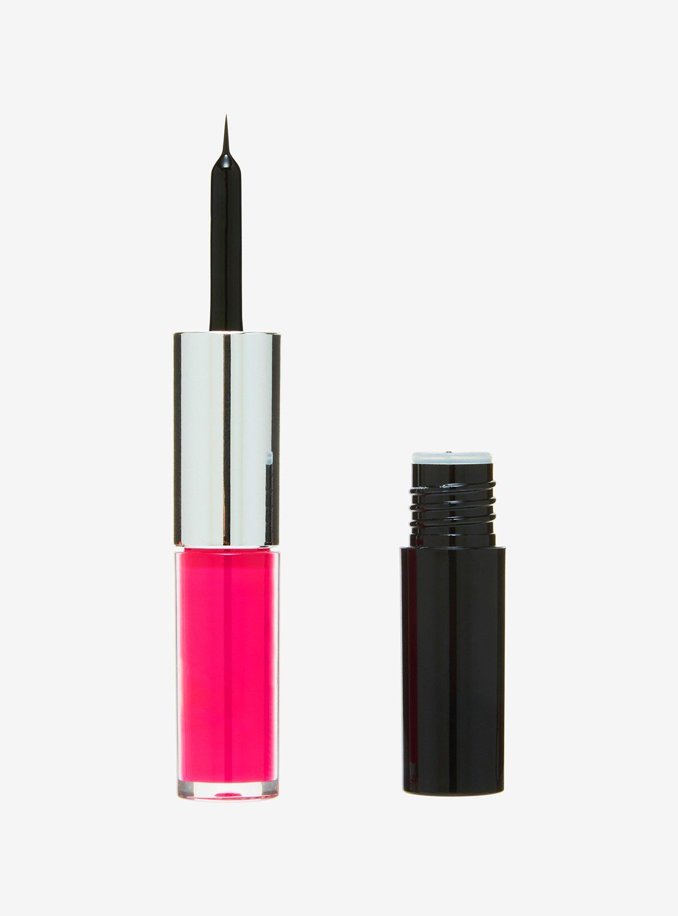 Pink & Black Faux Eyelash Set, , alternate
