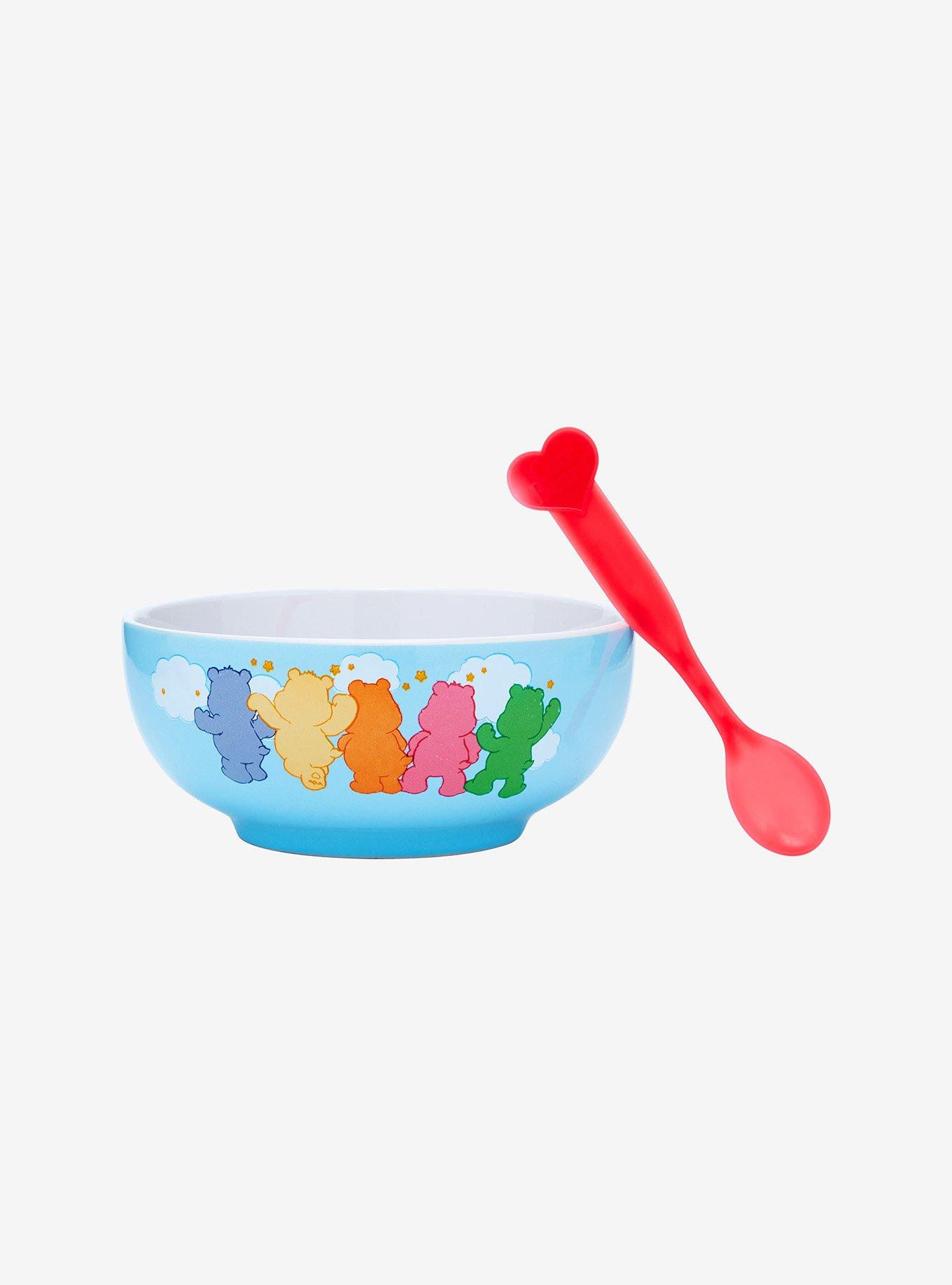 Care Bears Cereal Bowl With Color-Changing Spoon, , alternate