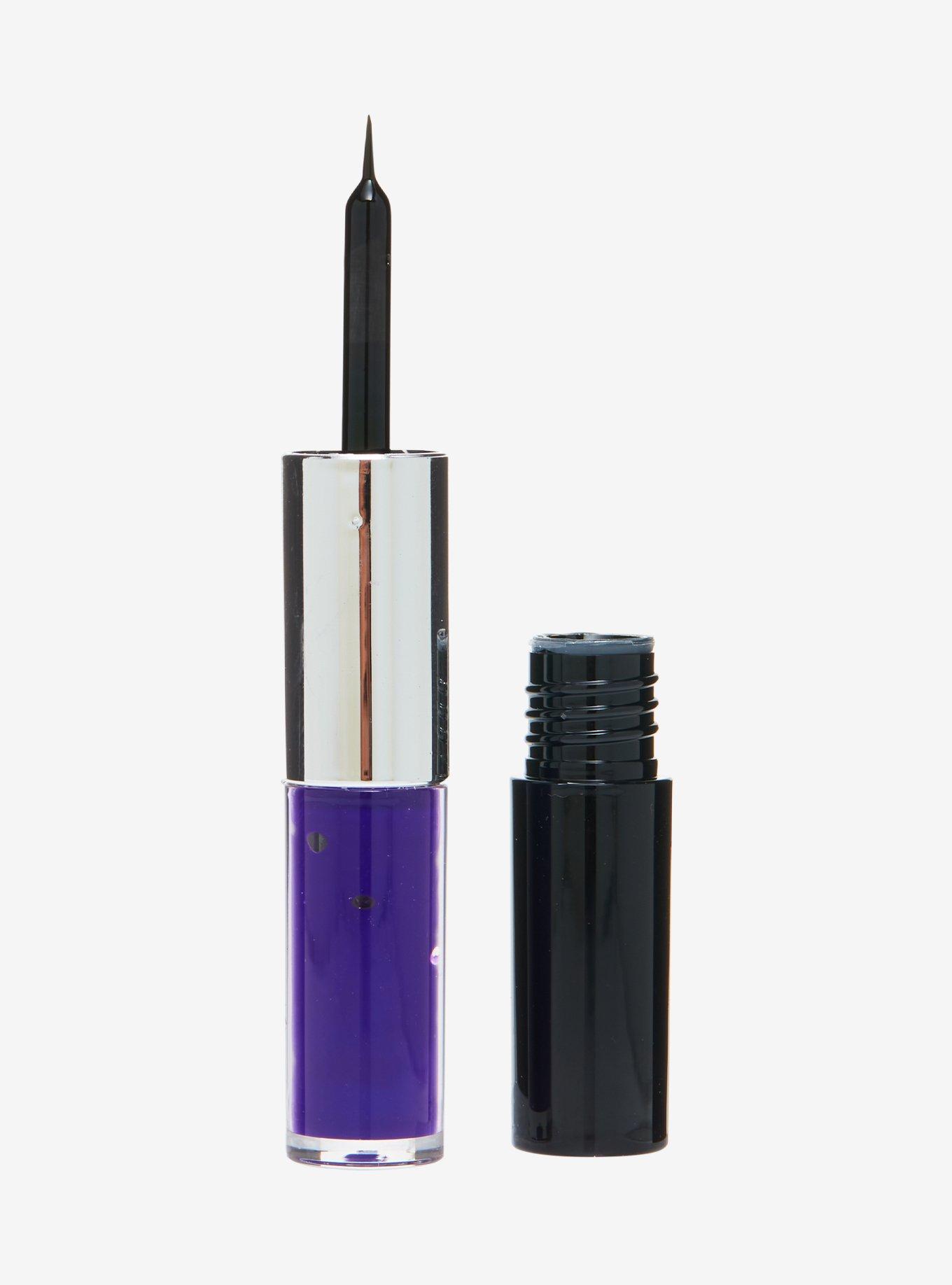 Purple & Black Faux Eyelash Set, , alternate