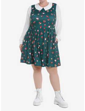 Hello Kitty And Friends Holiday Collar Dress Plus Size, , hi-res